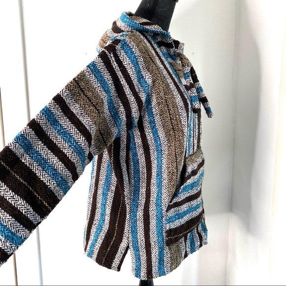 Mexicali Blues Bohemian Striped Hoodie - Picture 12 of 13